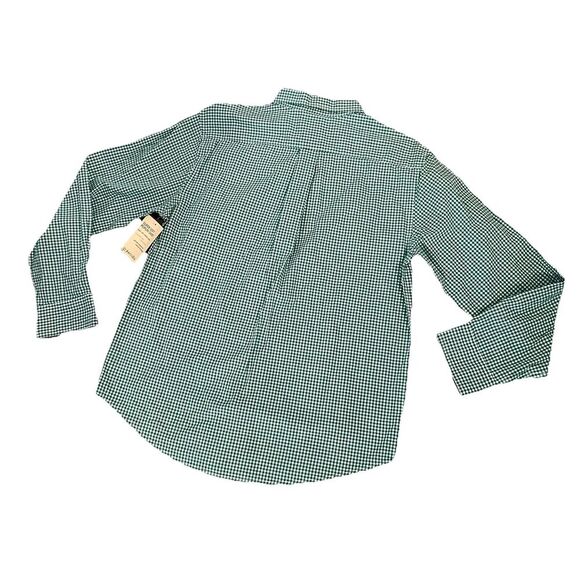 St John’s Bay Men’s Shirt Medium Gingham - Picture 2 of 4